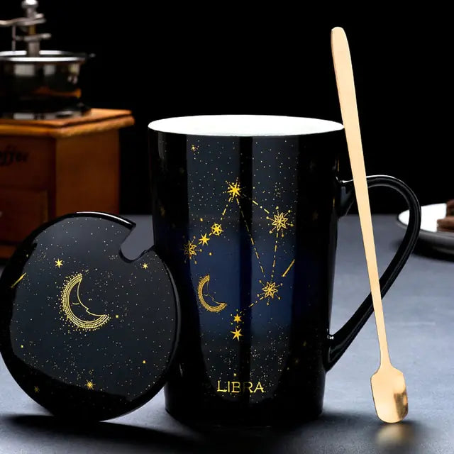 Constellations Mug with Spoon