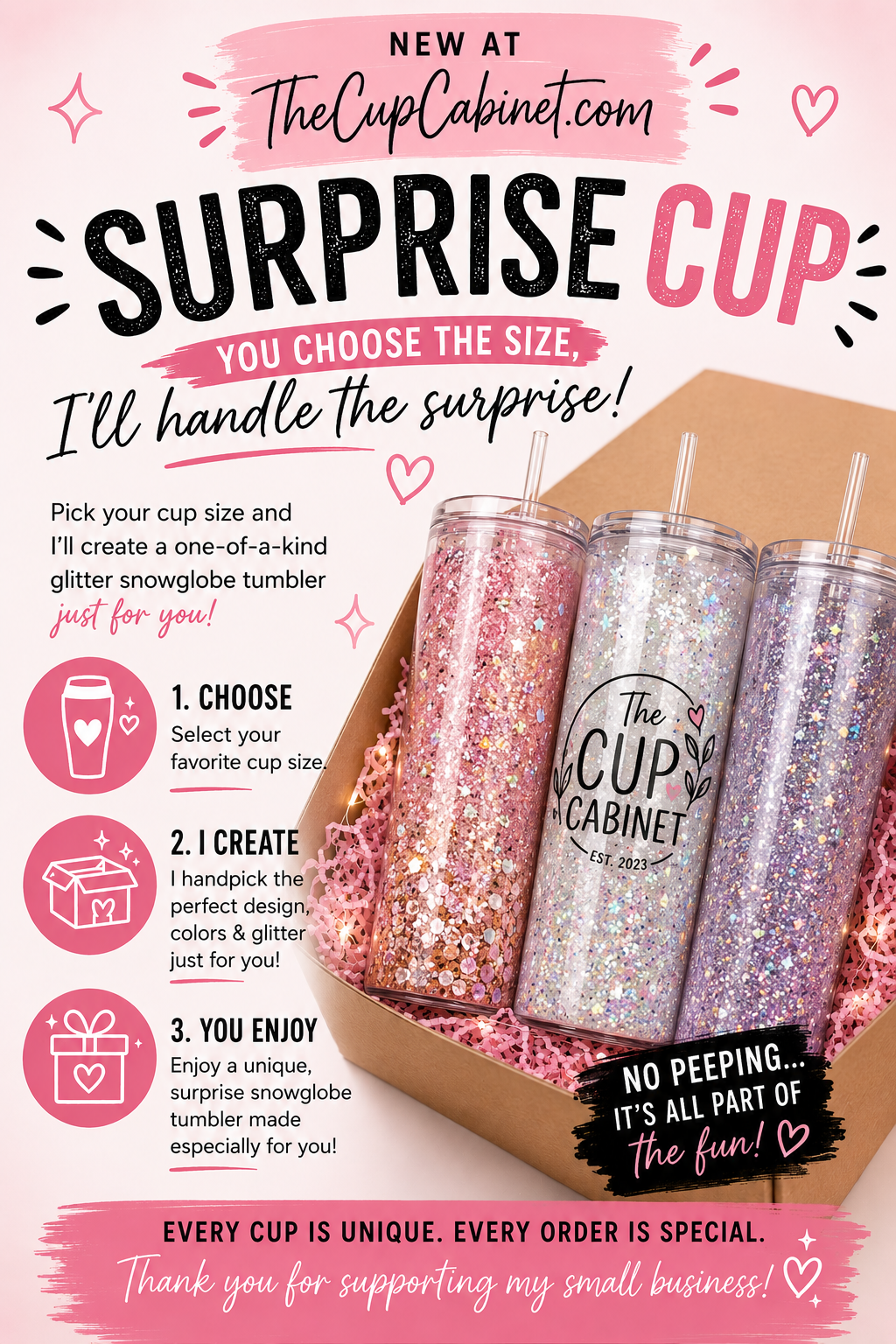 Surprise cup