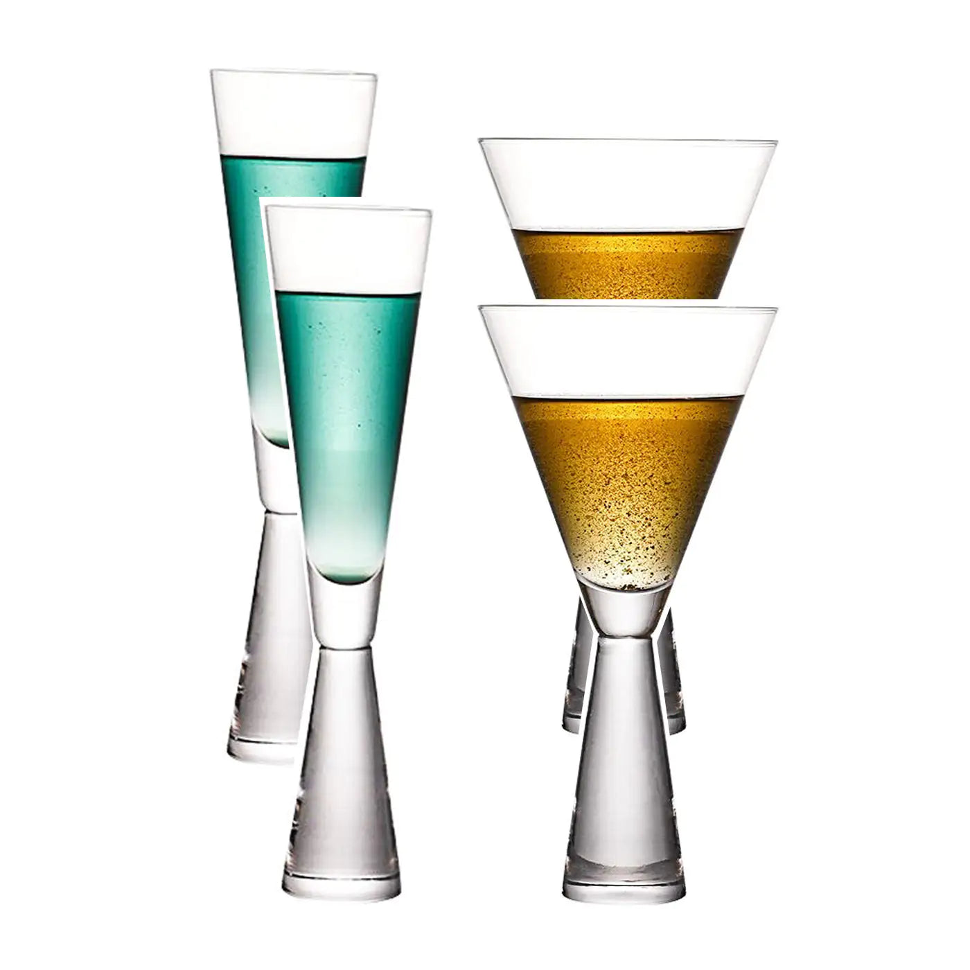 Champagne and Cocktail Glasses