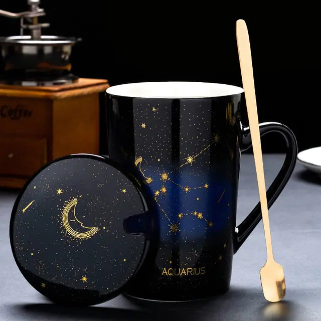 Constellations Mug with Spoon