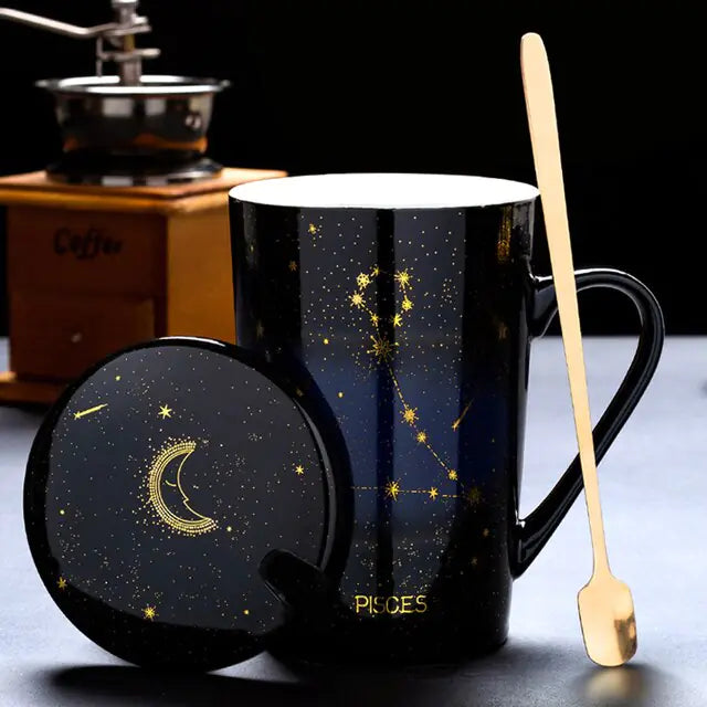 Constellations Mug with Spoon